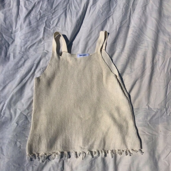 wool camisole with fringe - Picture 2 of 4
